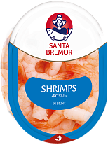 Shrimp vannamei with tail segment &quot;Royal&quot; in brine